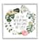 Stupell Industries Serve the Lord Joshua 24:15 Tropical Palm Wreathe Framed Wall Art